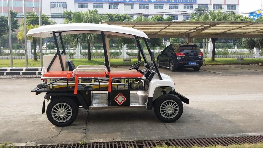 2 seater electric ambulance medical customize utility vehicle golf cart