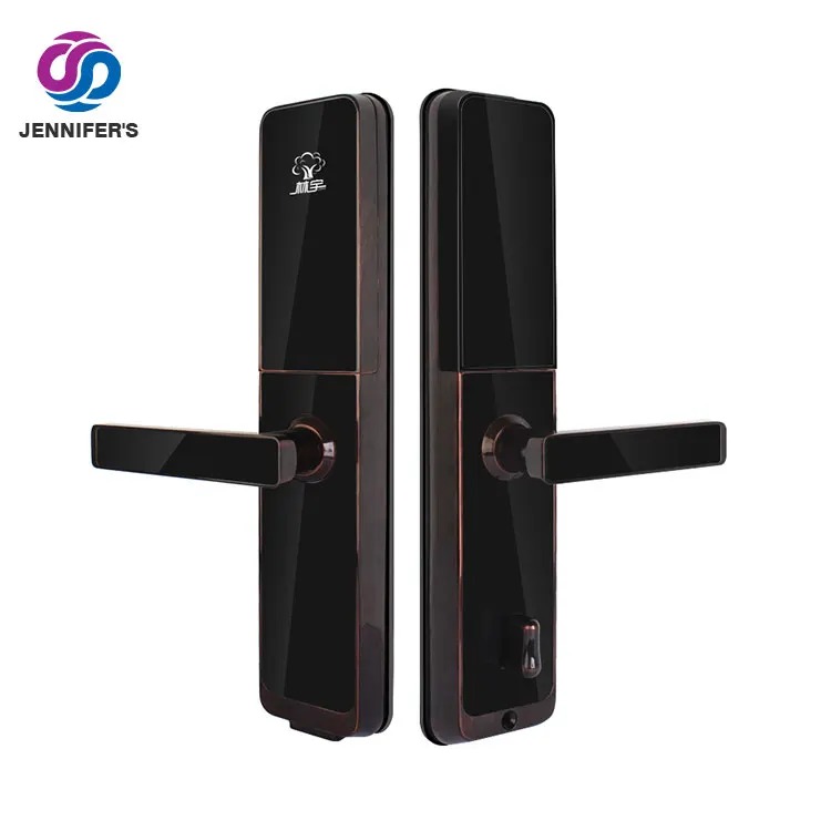 2018 высокопродвинутый умный высокий уровень цифровой двухсторонний замок с Биометрическим распознаванием для офиса/виллы