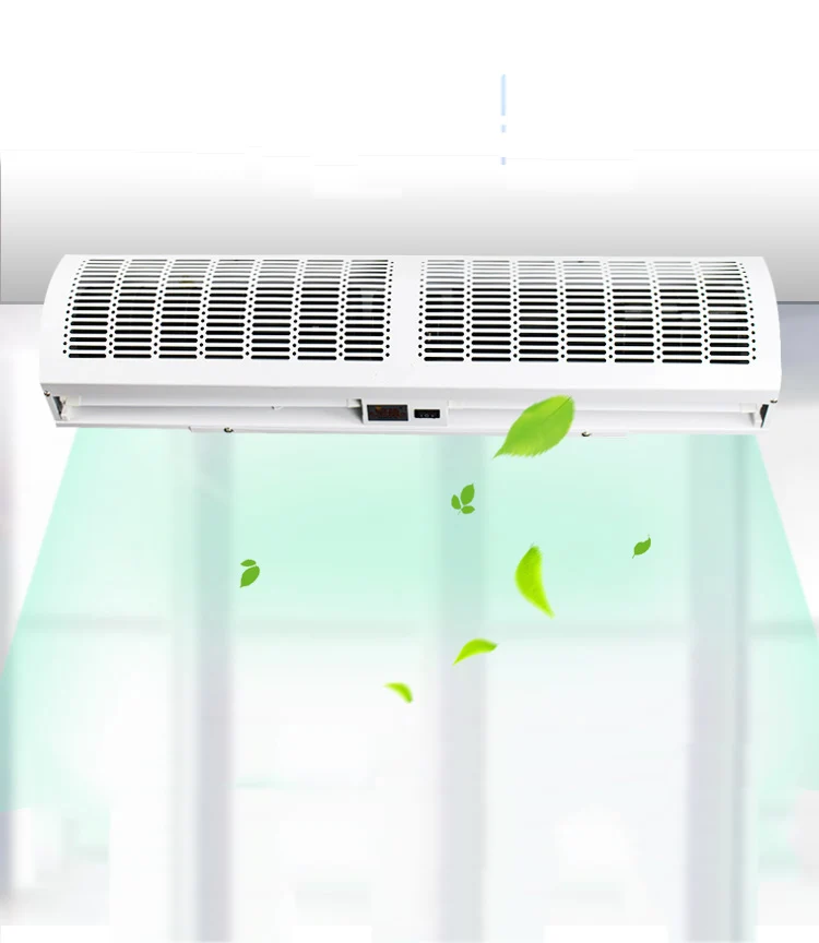 недорогие двери Малый электрический 180 см настенный FM1215Q металлический тип крест поток воздушный занавес для дверей