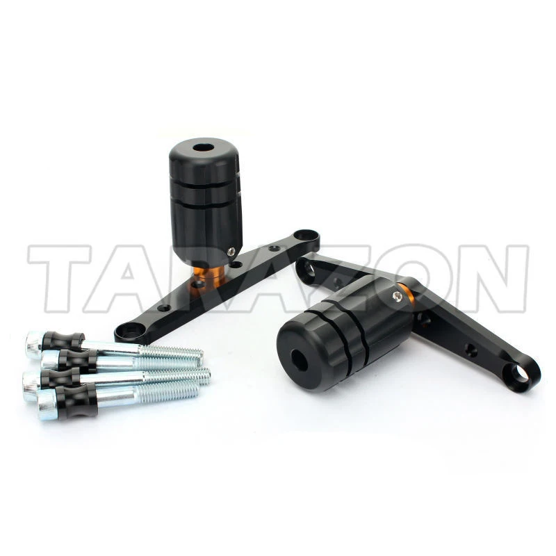 CNC Aluminum Alloy POM Racing Motorcycle Frame Slider for BMW Ducati Triumph Aprilia Buell