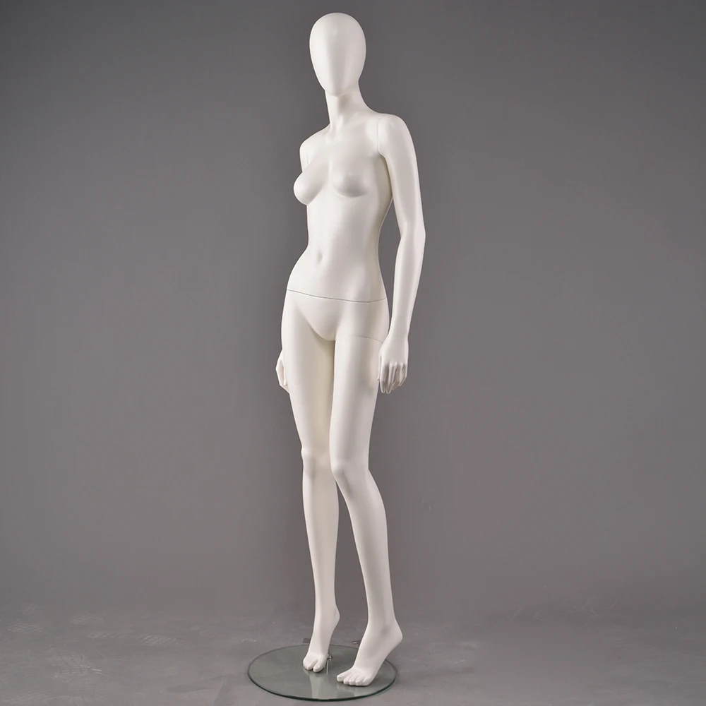 white color plastic mannequin lingerie mannequin