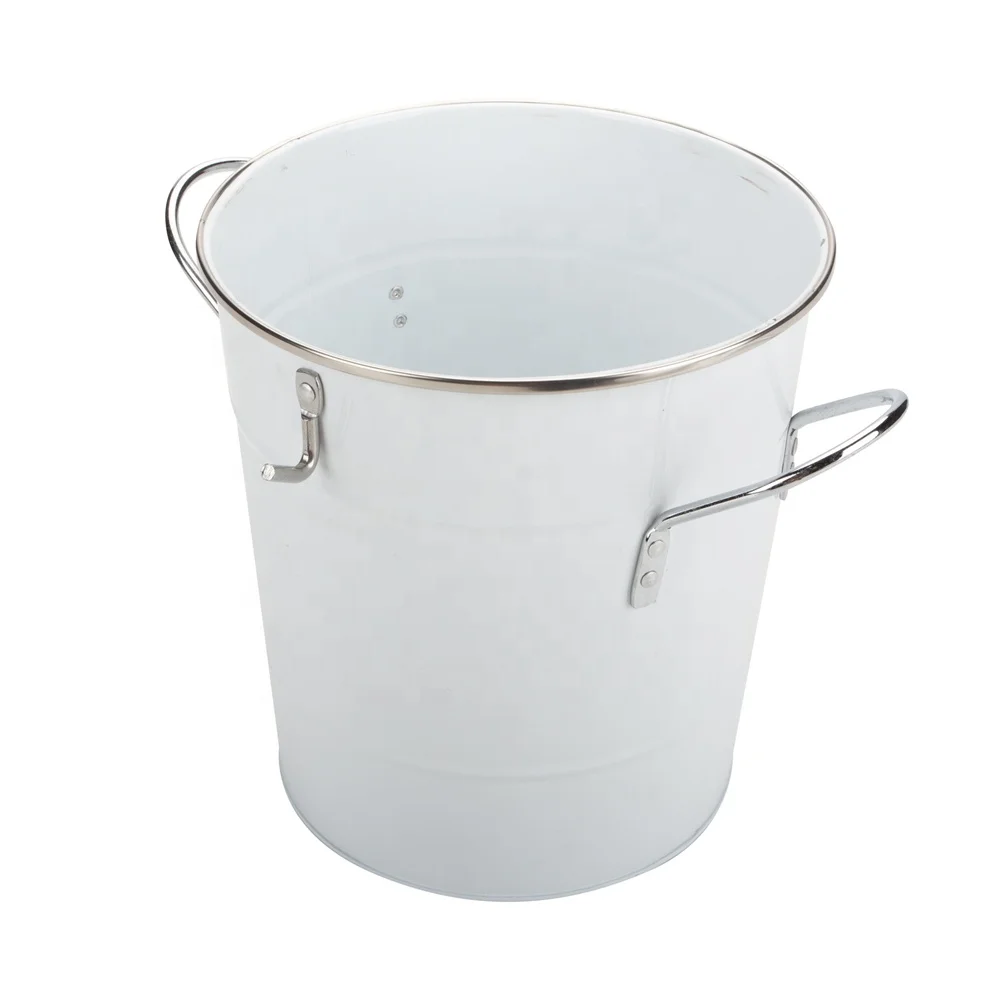 Galvanized Metal Party Drinks Wine Champagne Bar Ice Bucket for iced beer and beverage