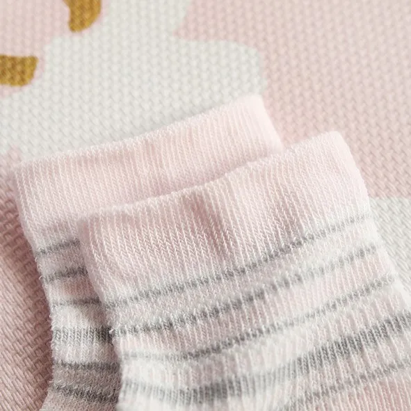 summer cute kids socks cartoon breathable socks for boy