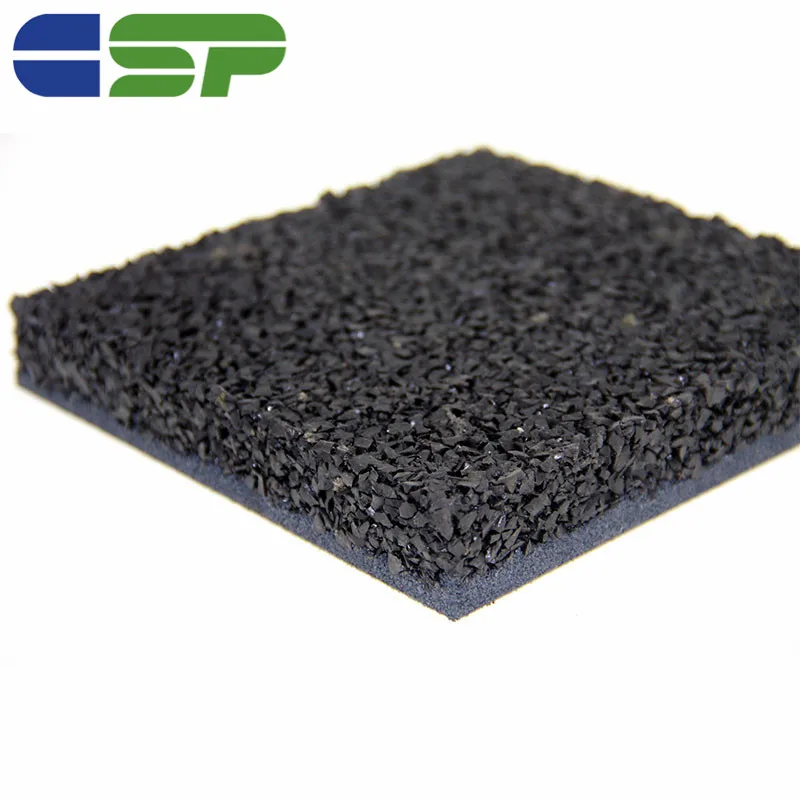 Square outdoor safety playground rubber tile/gym rubber flooring mat