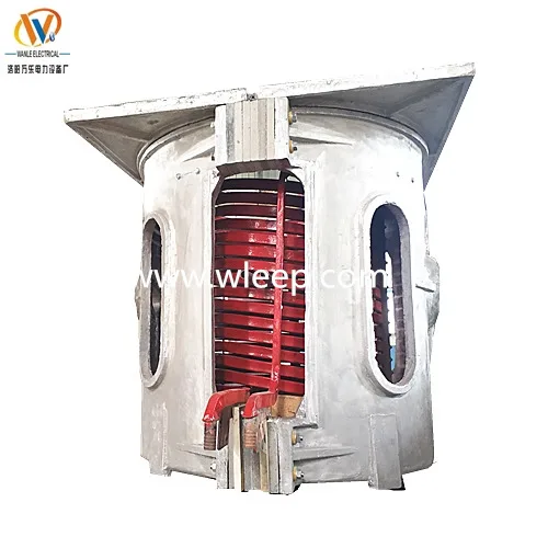 1 тонна латунь медь плавления алюминия корпус промежуточной частоты индукционная печь