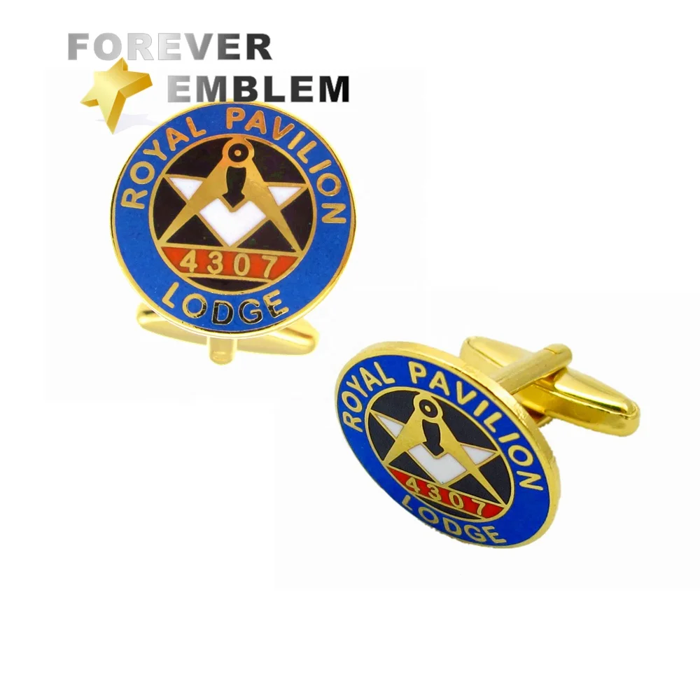 Custom Masonic Cufflinks