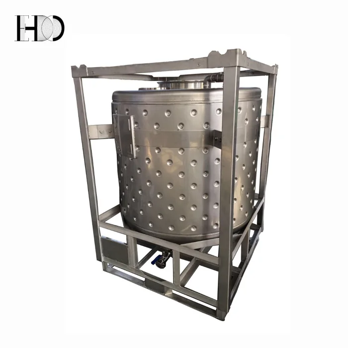 stainless steel IBC container