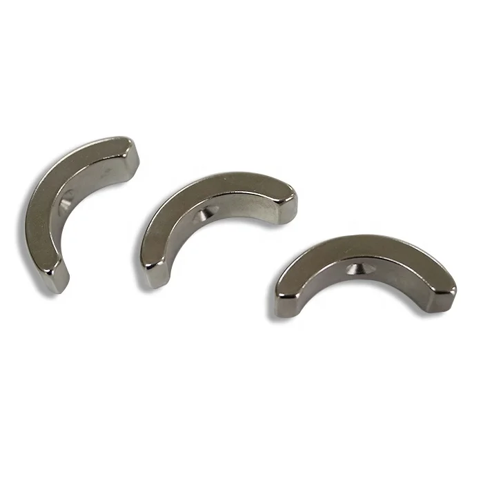 Countersunk Neodymium Magnet Arc NdFeB Magnet N48H Grade