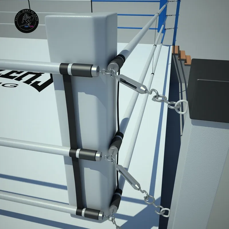 Сертифицированное SGS восьмиугольное боксерское кольцо с прочным холстом