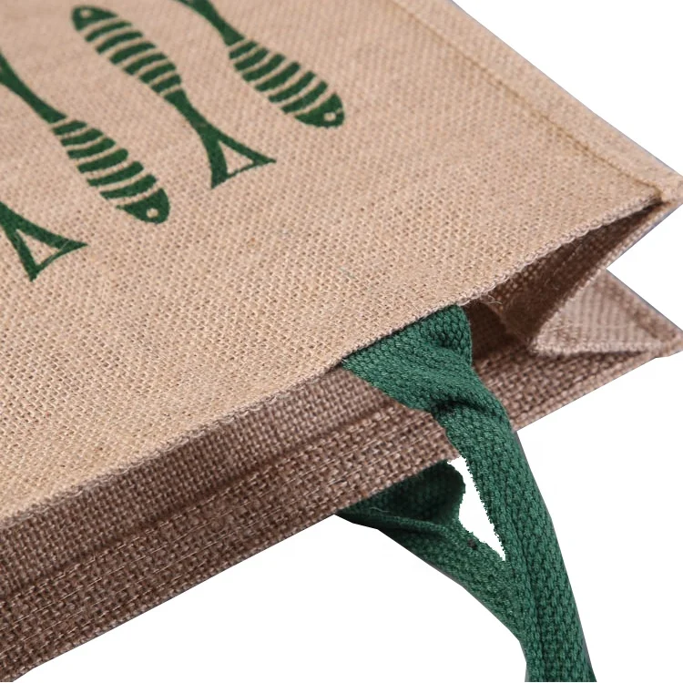 
Natural Eco-friendly jute bag sacking bag tote bag promotional gift 