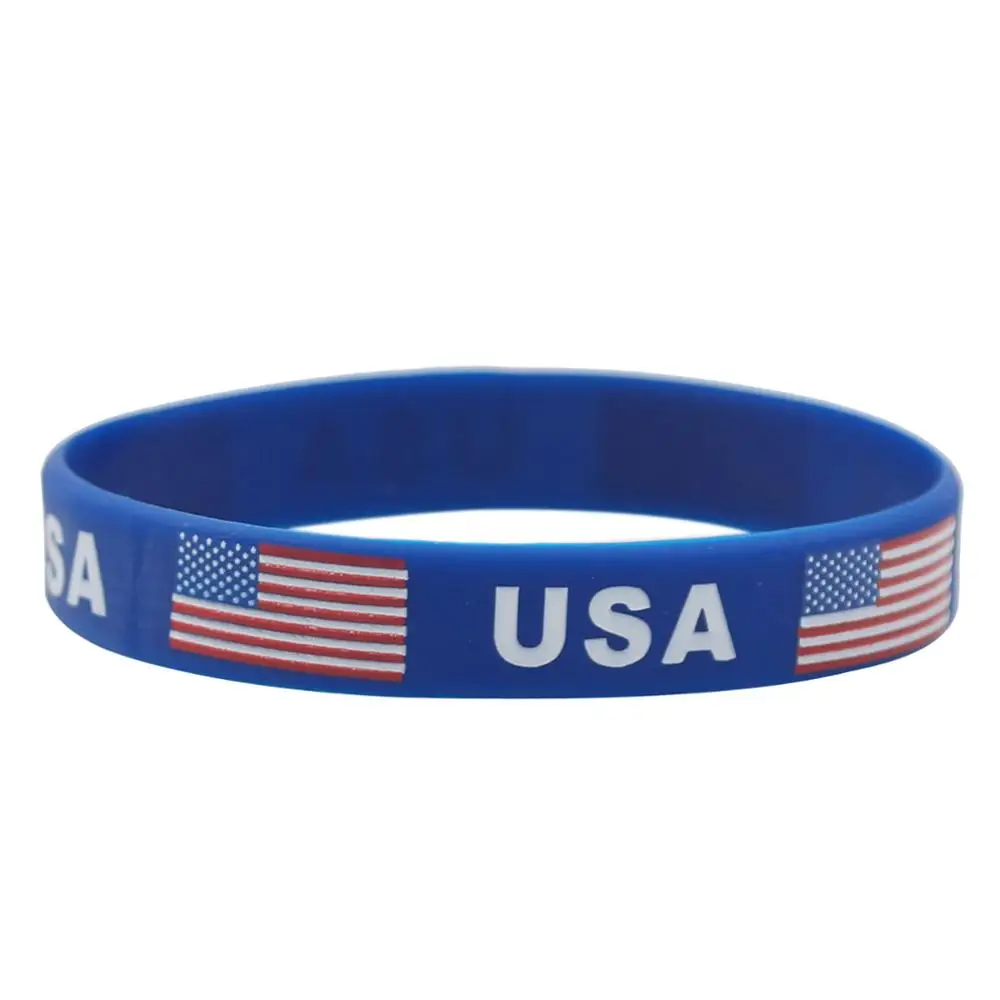 US President Silicone Wristband,  USA hand ring