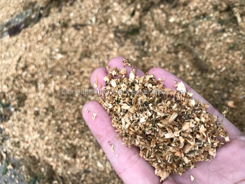 Agricultural waste grinder cotton stalk crusher coconut husk tree branches shredder machine from China wood cutting machine