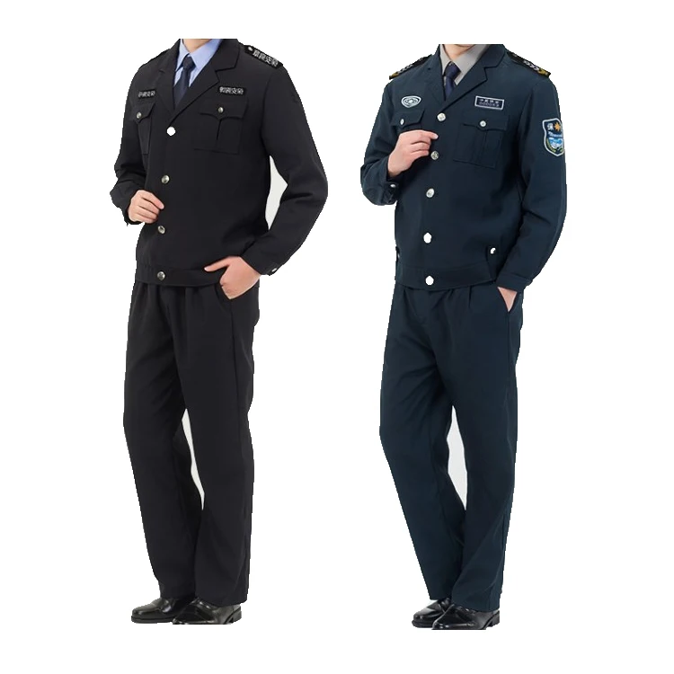 
wholesale spring and autumn security clothing, bespoke design duty security guard uniform  (62079567099)