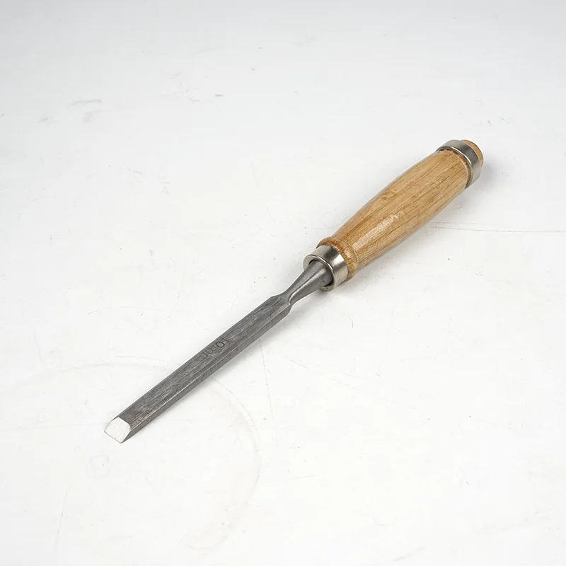 
4pcs CRV60 of four German-style woodworking wood handle firmer chisel 