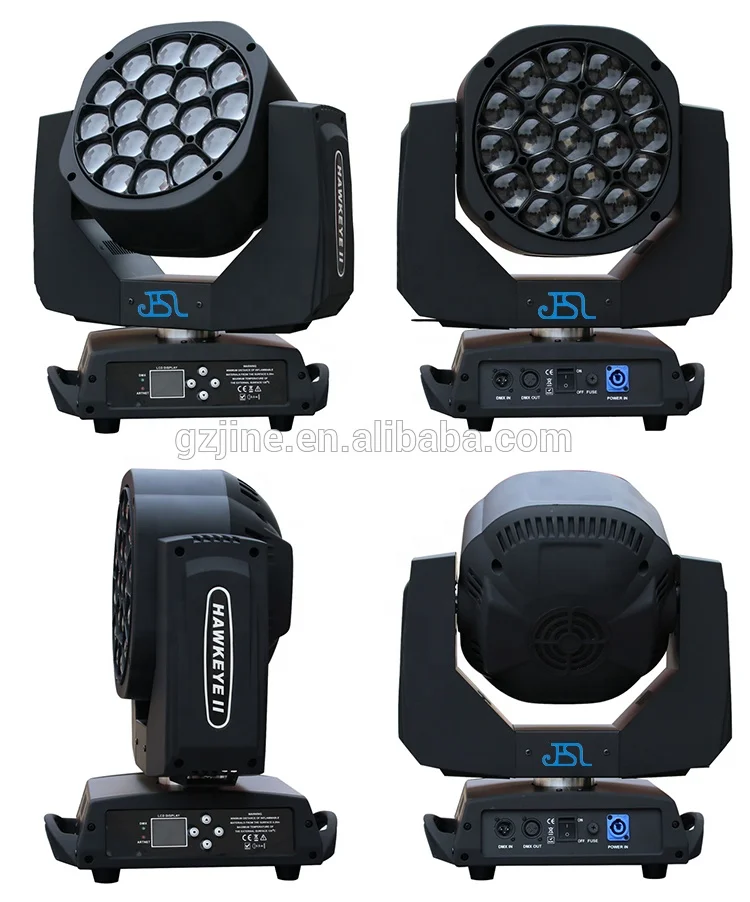 Manufacturer direct sale Clay Paky 19x15w bee eye K10 moving head light stage light