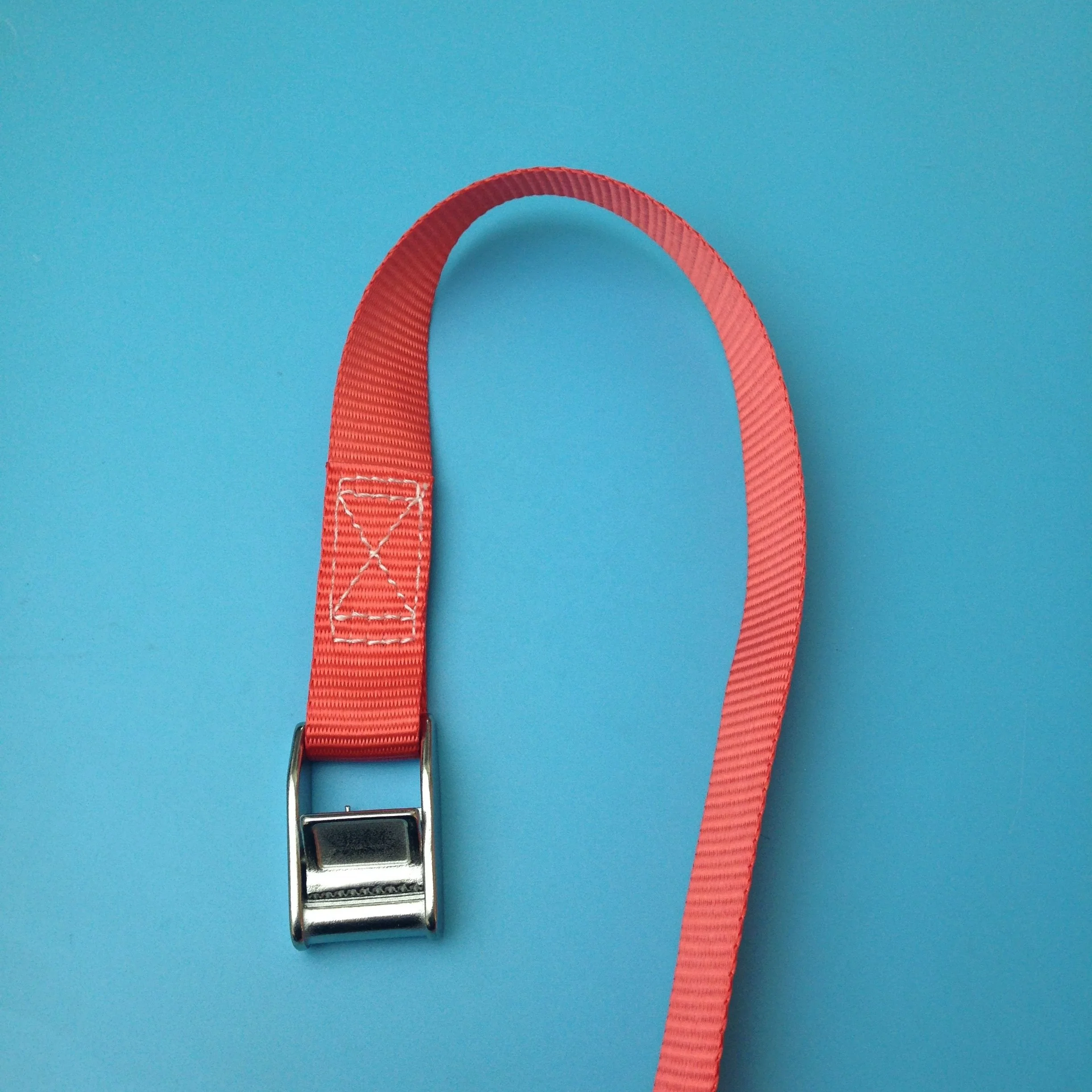 
25mm Cargo lashing strap Polyester stainless steel Cam buckle strap for loading 