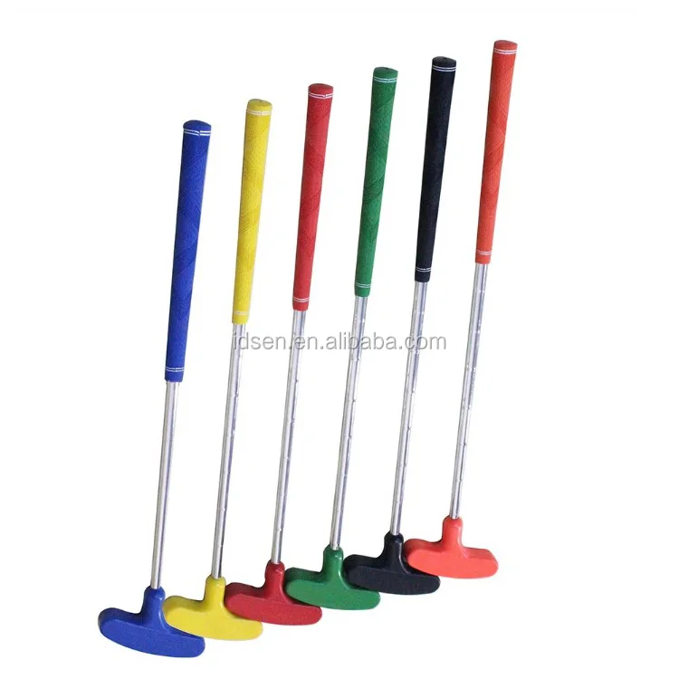 Hot sale china manufacture Rubber Golf putter Mini golf putter double side golf putter for kids and children