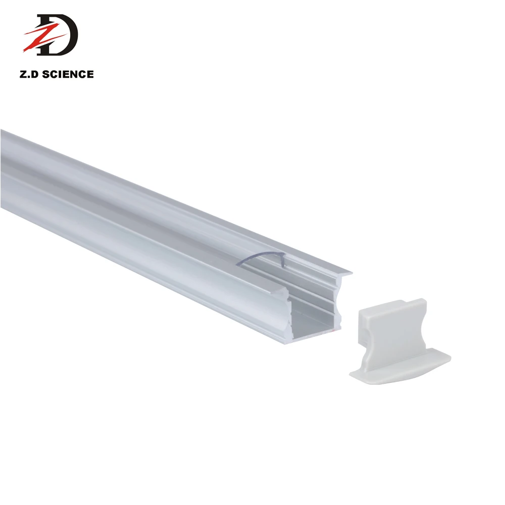 T-Profile Ultra Slim Recessed LED Linear Light ,  Aluminum Profile With LED Strip Light Wall Recessed Mounting