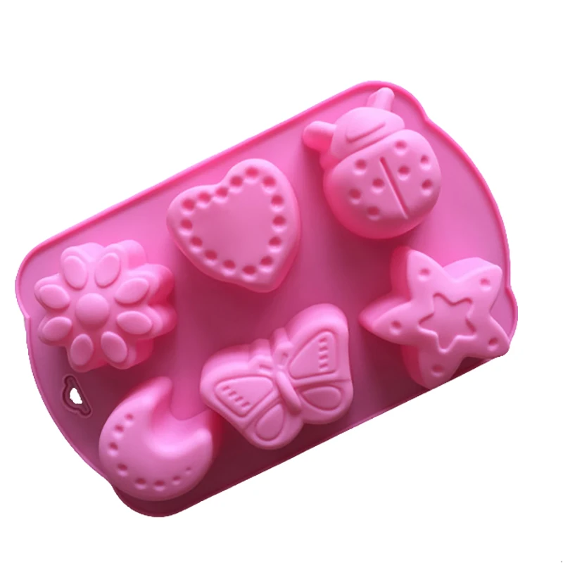 Hot sale exquisit 3d Eco-friendly DIY Clay Tool molds non-toxic doll insect shanpe 3d silicon molds Big 3d silicon molds
