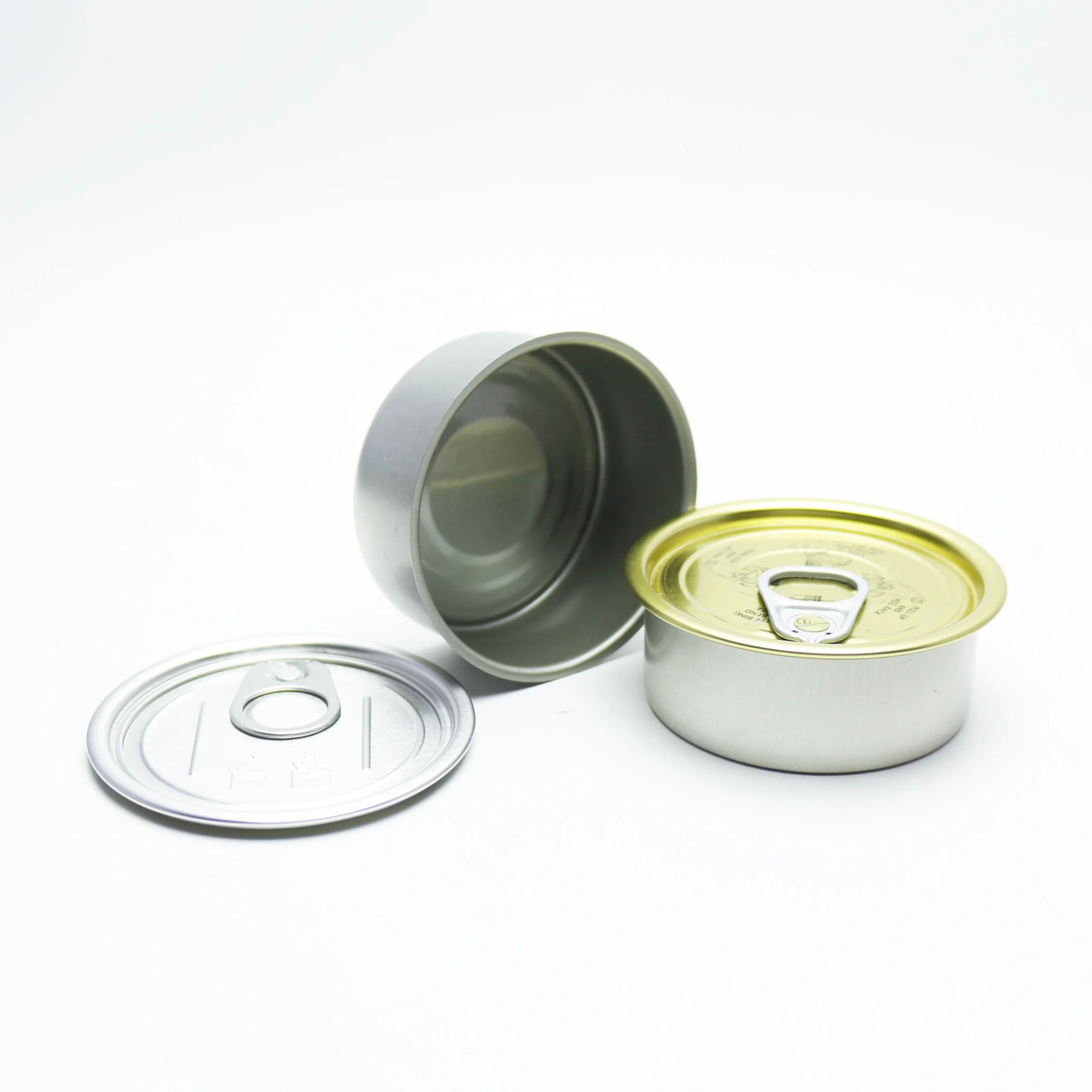 Custom empty bulk sardine cans for food canning AJ-100D
