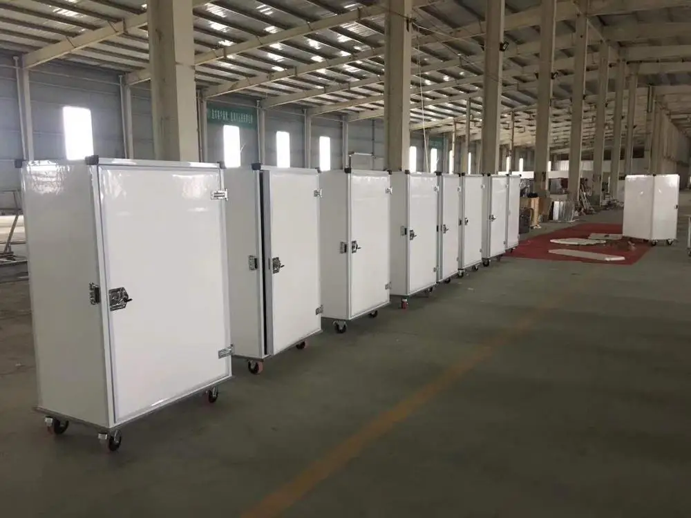 DC Meat/Vegetable/Fish/Food Cold Storage Mobile Freezer Cold Chain Box for Pickup Truck/ Refrigerated Tricycle