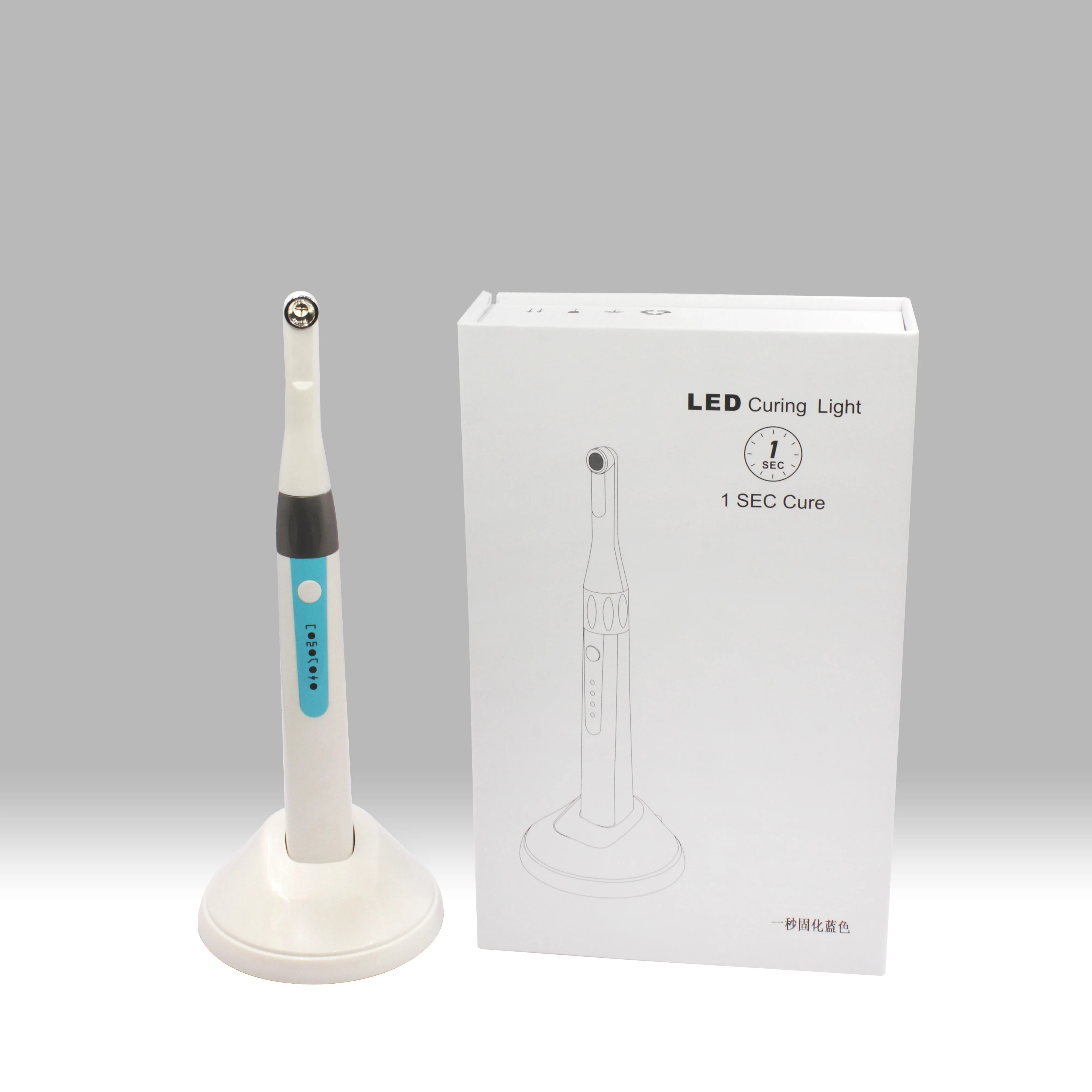 Wireless one second LED curing light