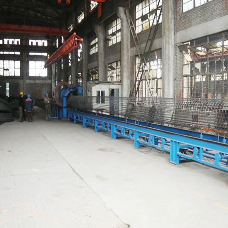 concrete pile reinforcing steel cage making machine