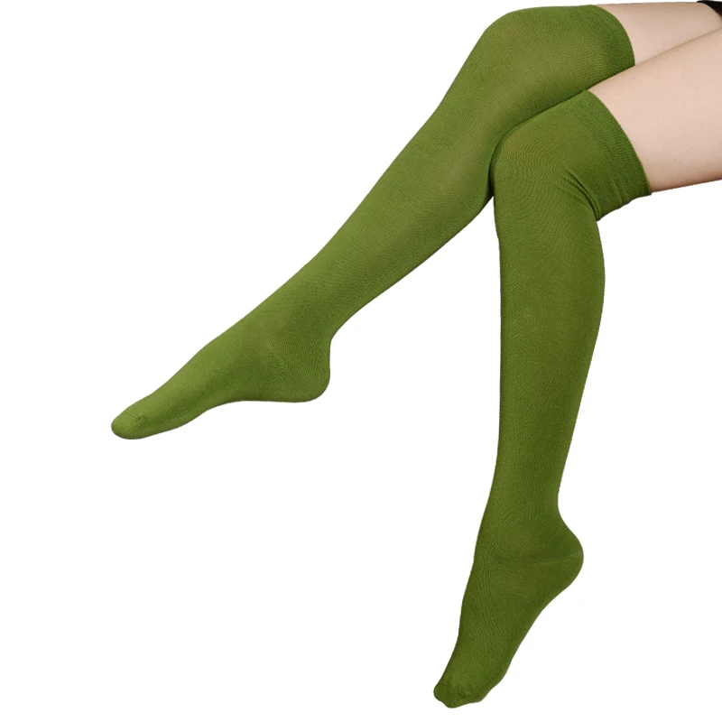 MEIKAN 18 Color Custom Thigh High Over the Knee Compression Wholesale Women Stockings