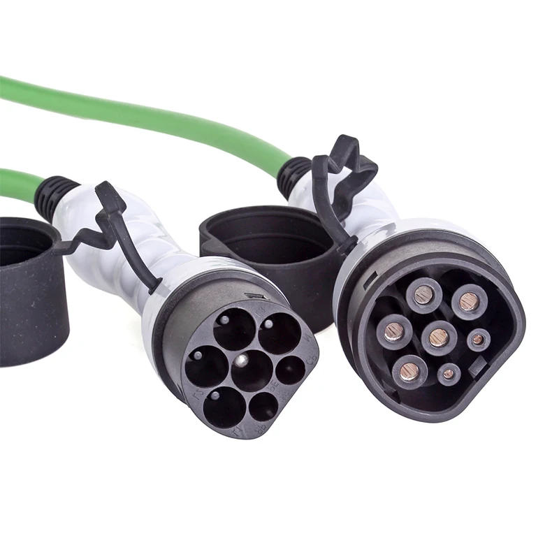 16A 32A 3 фазы Тип 2 типа лист зарядный кабель с вилкой