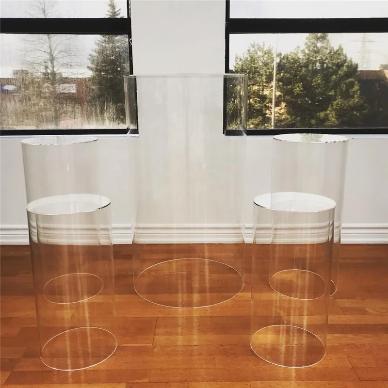 
2019 Manufacturer Customized Acrylic Display Plinths for Exhibitions Weddings 2019 Manufacturer Customized Acrylic Display Plinths for Exhibitions Weddings