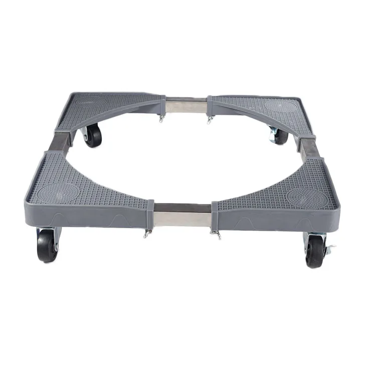 Guaranteed quality unique Adjustable Base Wheels Trolley Stand For Washing Machine