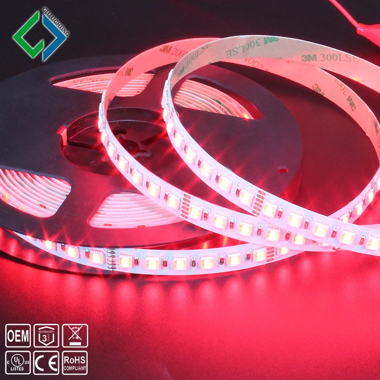 
RGBWW CCT flexible led tape, RGB bi color high CRI Ra95 cinematography led tape light 