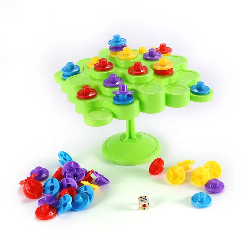 educational toy table funny tree balance board game for kids