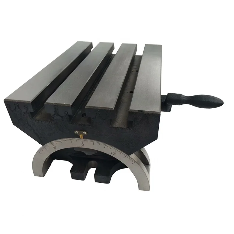 Adjustable angle plate/table for milling and drilling machine 7inch 130*180MM