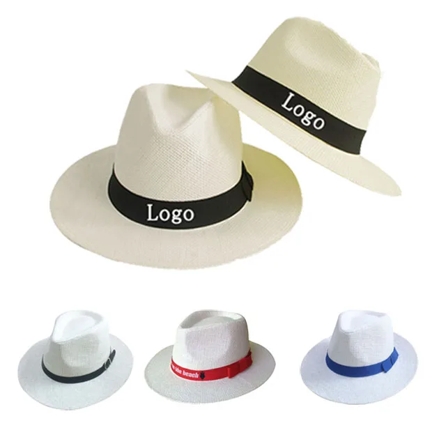 Wholesale Custom Paper Panama Straw Hat in YiWu