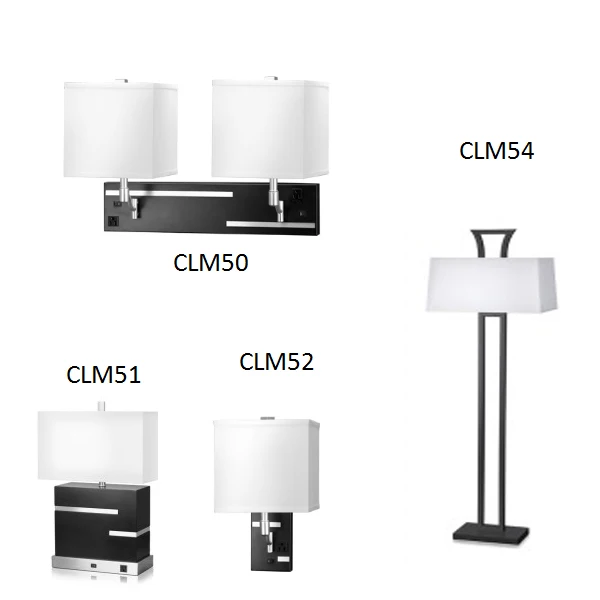 modern chrome hotel table floor guest room lamp set basement light for a dorm room setup