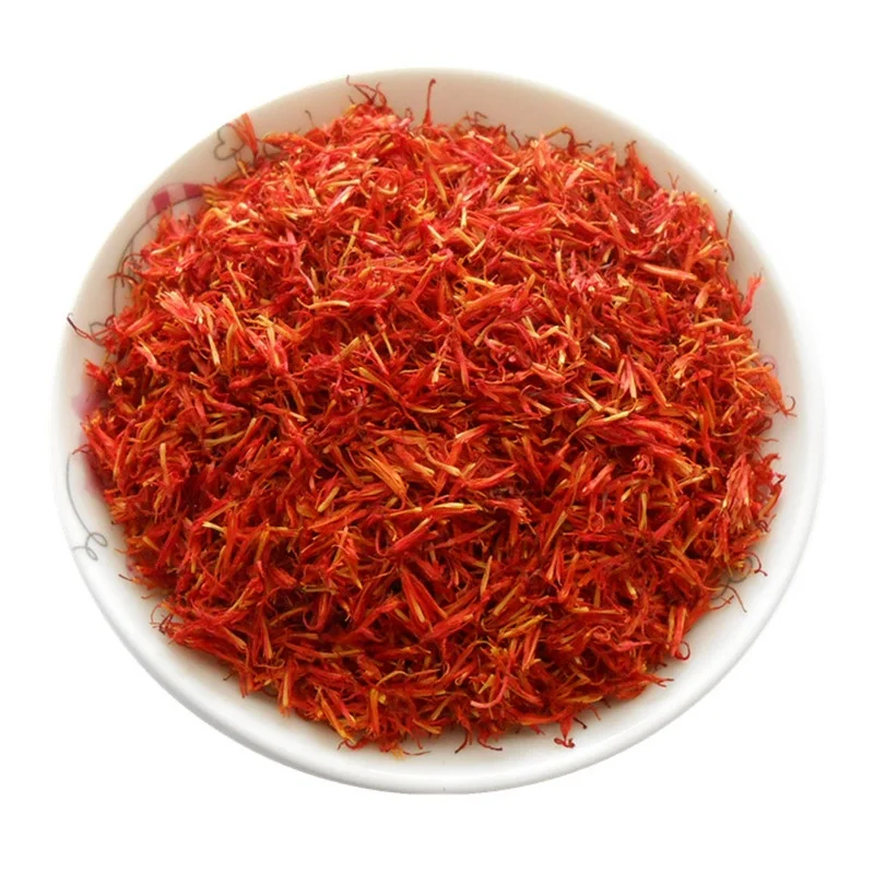 
dried pure natural safflower yellow colour 