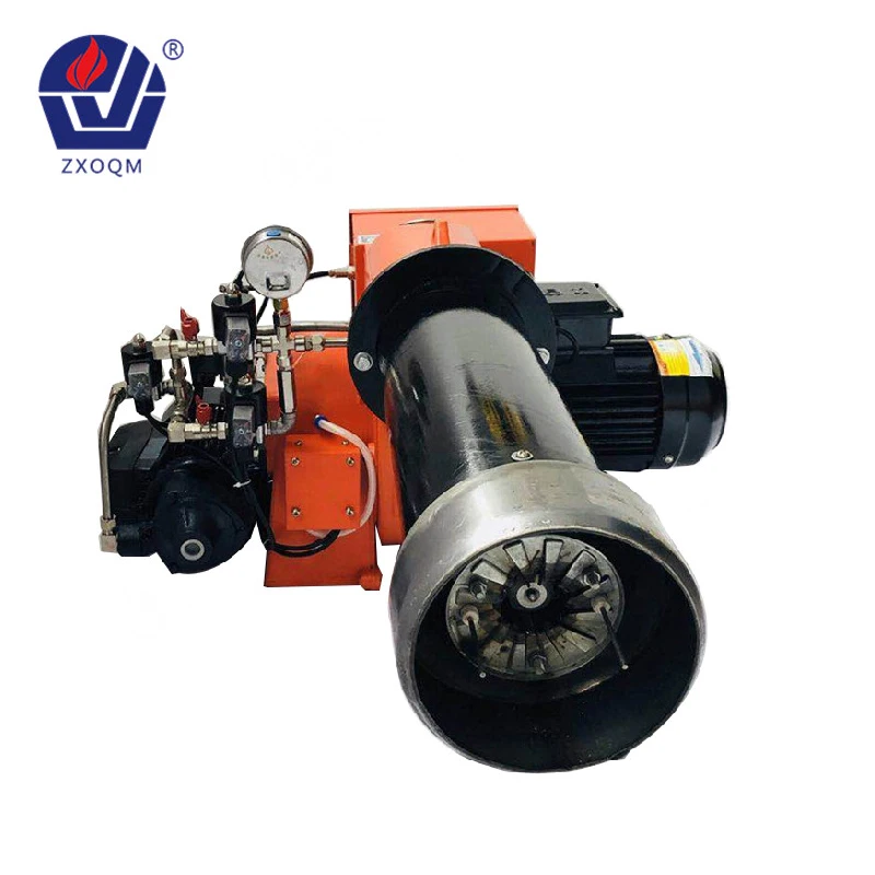 Electronic ignition system uses waste oil combustion burner