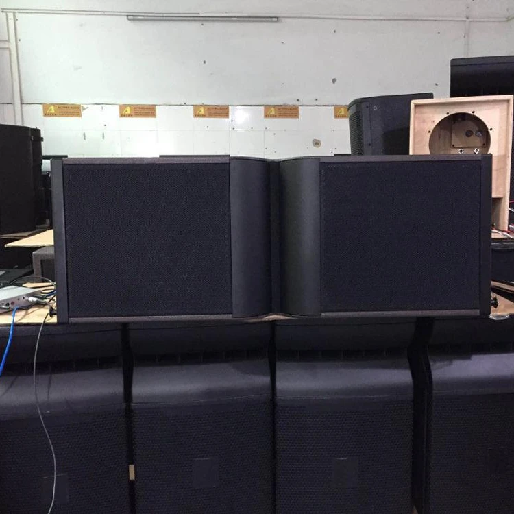 passive active daul 12 inch line array speaker class-D amplifier module active line array 110W Power self powered line array