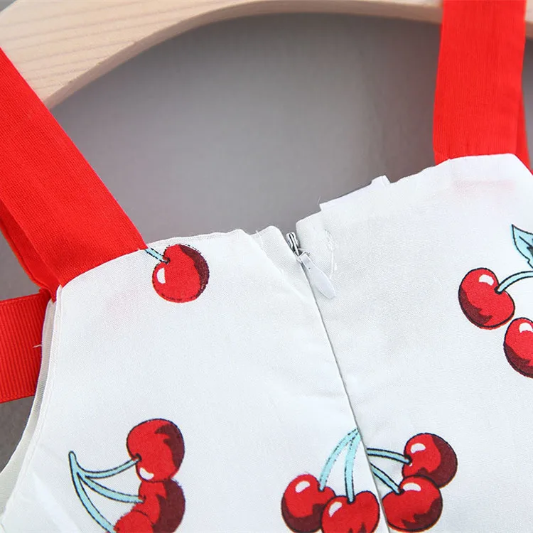 
girls summer dresses set kids clothing cotton summer clothes 