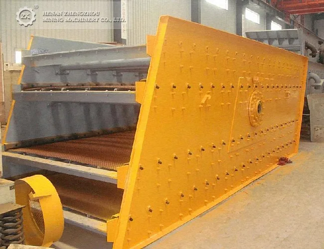 High Efficiency Limestone Vibrating Screen Machine With ISO Approval