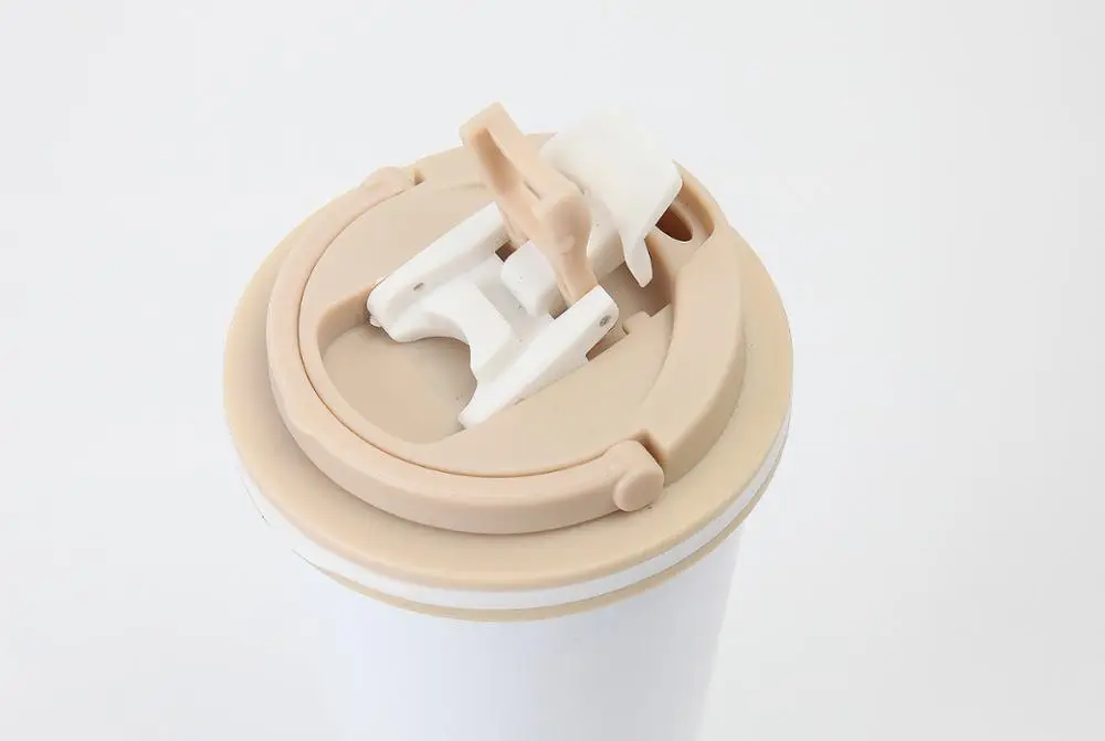 High Quality Stainless Steel Vacuum cup Coffee Mug reusable Coffee Cup with Folding Handle