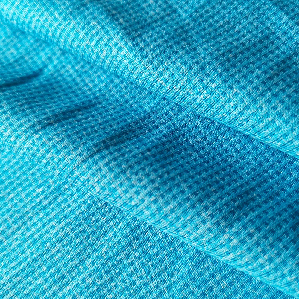 Textile factory circular knit waffle mesh fabric for gym outfits PS1Y72