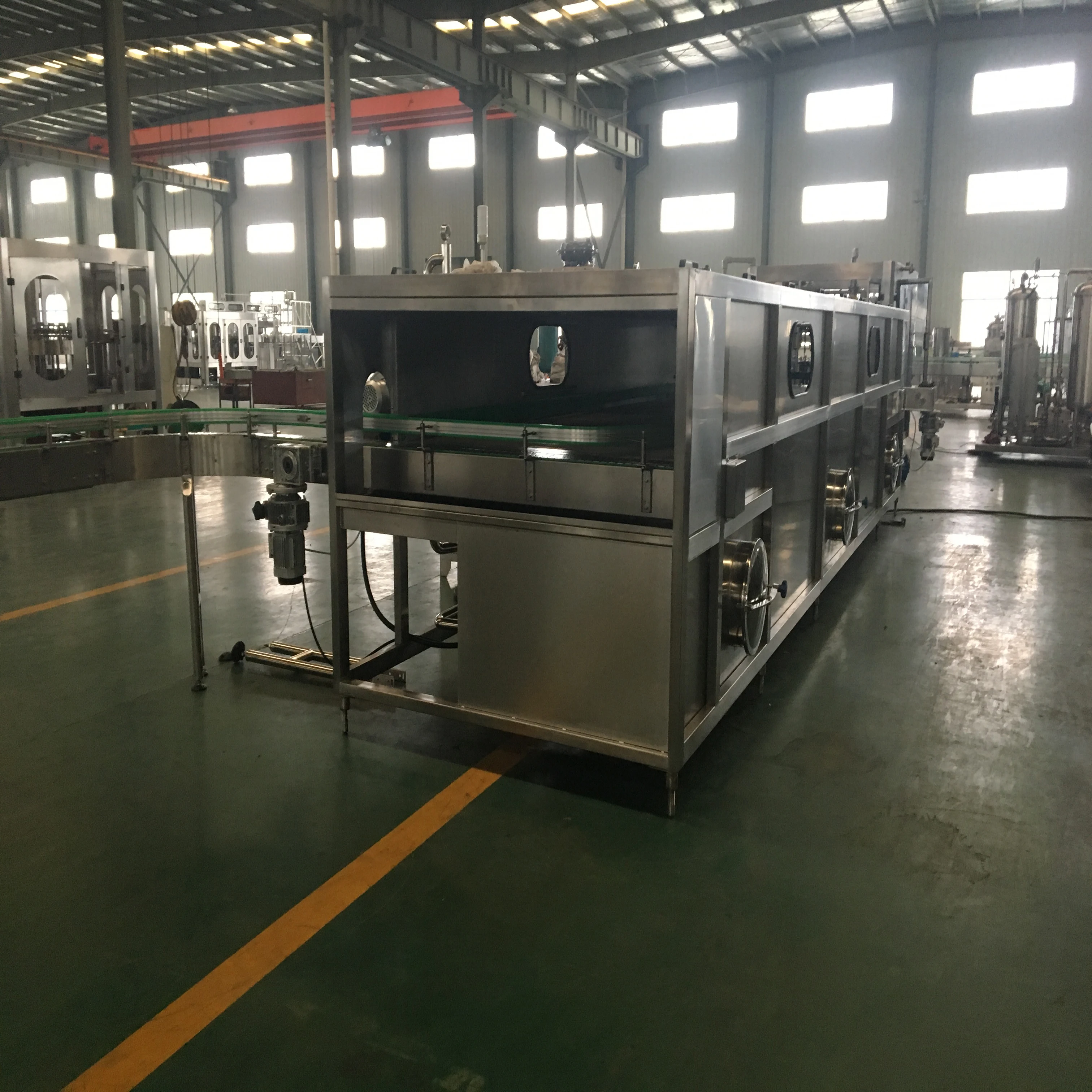 
Bottle pasteurizer cooling tunnel for beverage and juice 