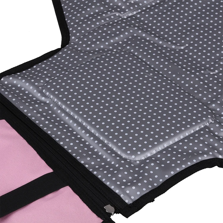 
Custom Fashion Travel Lightweight Waterproof Baby Portable Diaper Changing Pad 