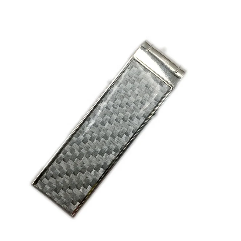 High Quantity Metal Blank Carbon Fiber Money Clip