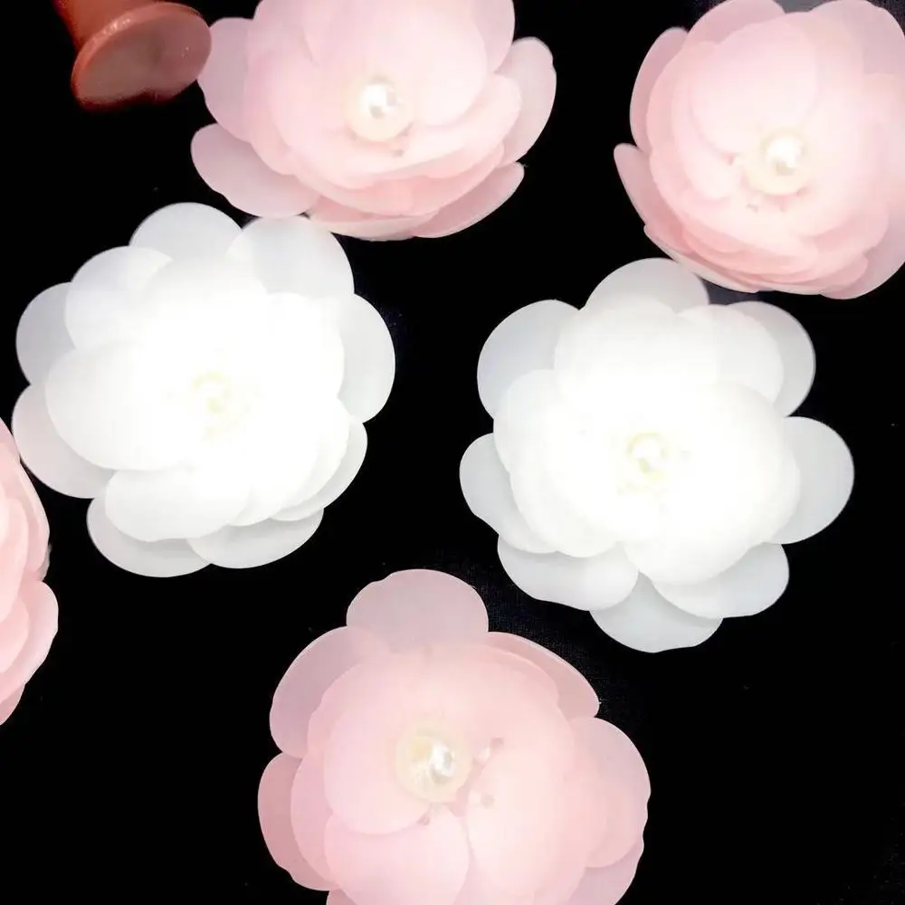 3d rhinestones clothing art decoration floral handmade  sequin flower
