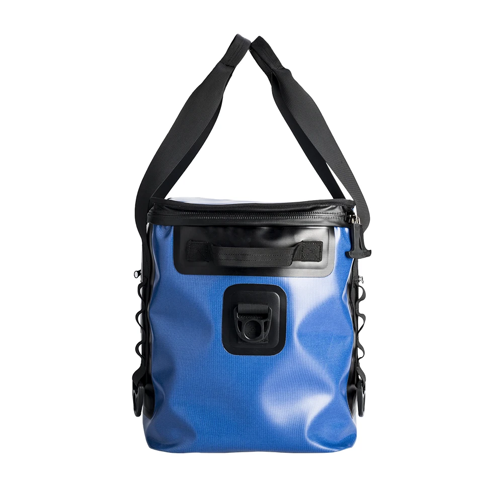 Extra Large Insulated Water Bottle 6 Can Cooler Bag for Meat Thermal Food Waterproof Letter Nylon