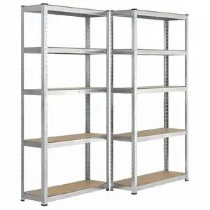 5-layer light duty adjustable stacking racks and shelves garage storage