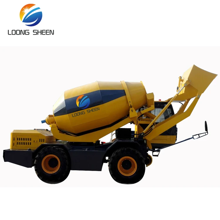 2.6m3 self-loading concrete mixer truck for sale LXJB260